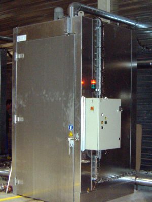 Chambre chaude verticale Thitec production